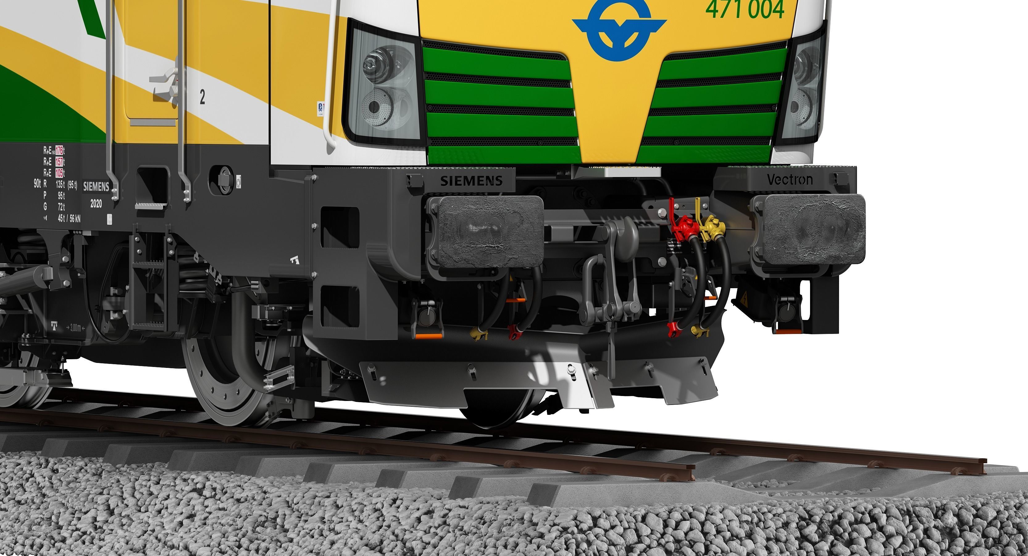 Siemens Vectron GySEV 3D model_2