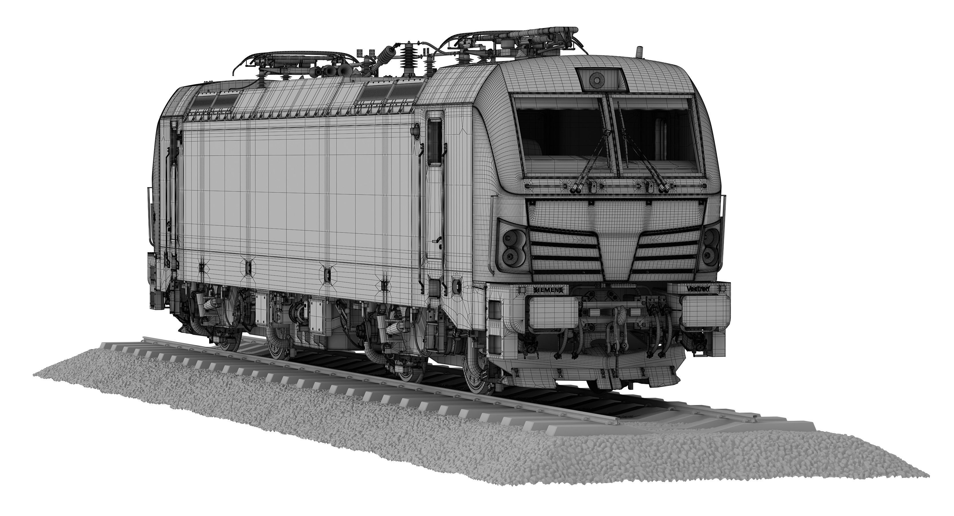 Siemens Vectron GySEV 3D model_1