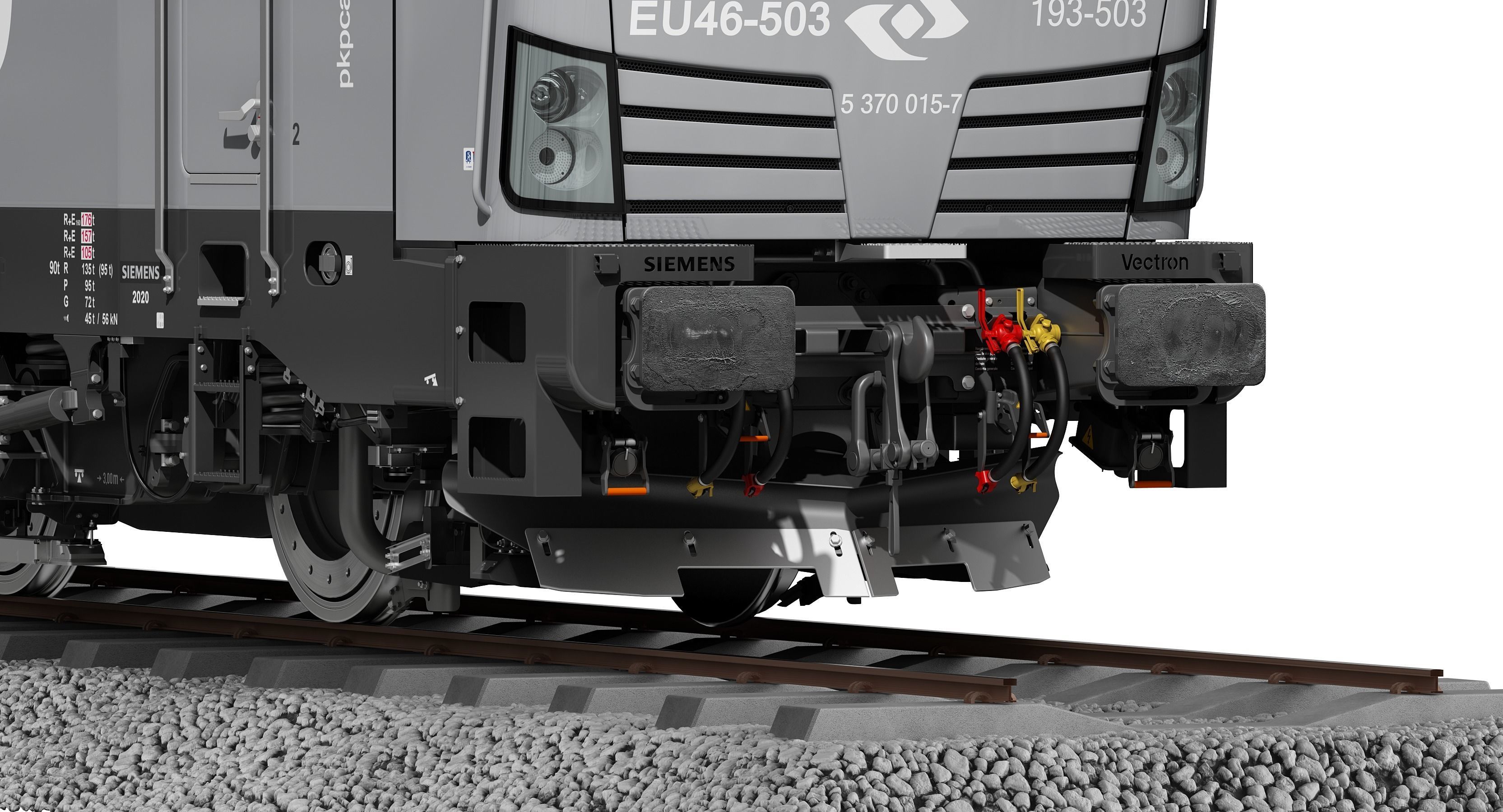 Siemens Vectron PKP Cargo 3D model_2