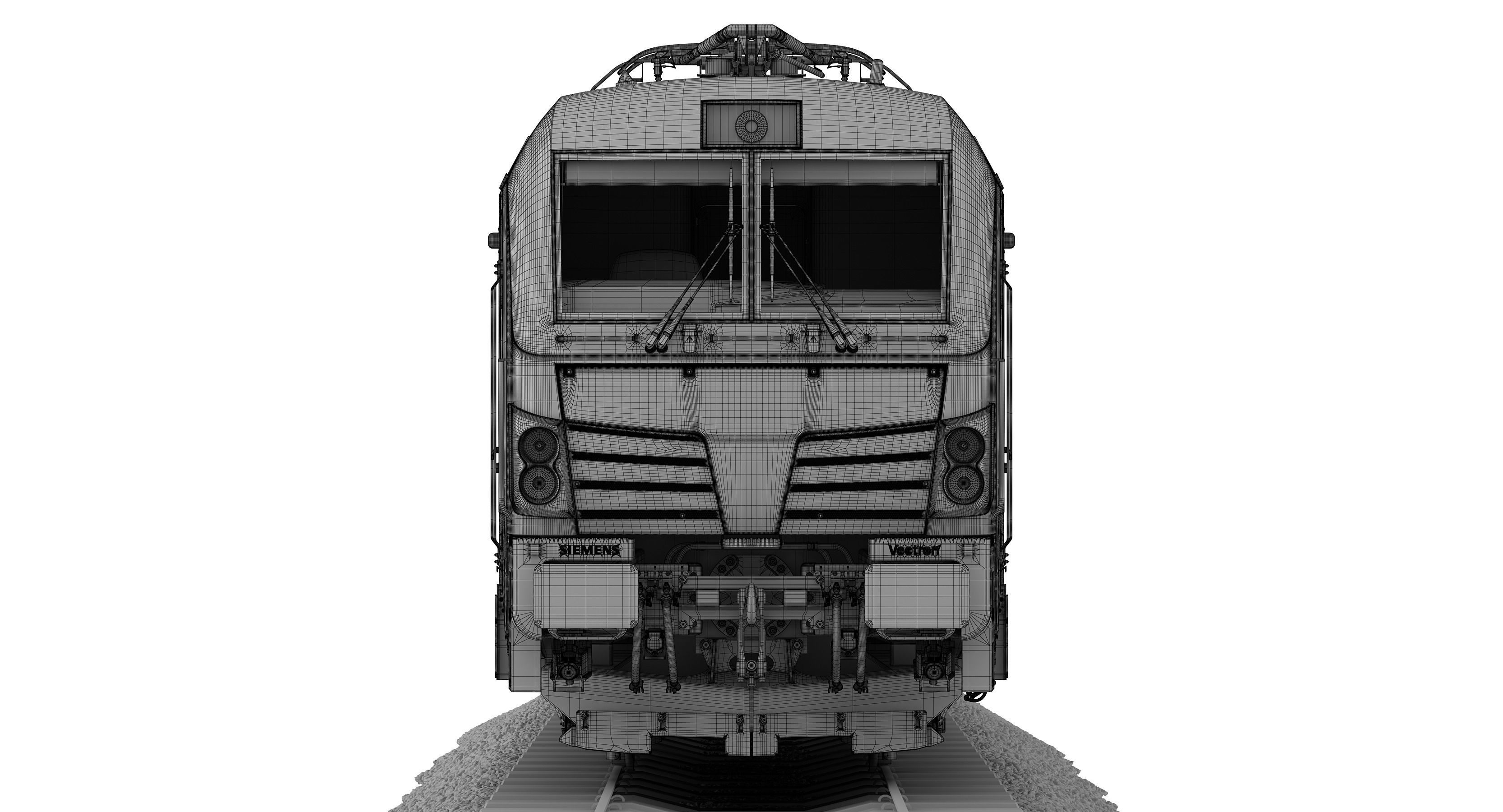 Siemens Vectron PKP Cargo 3D model_7