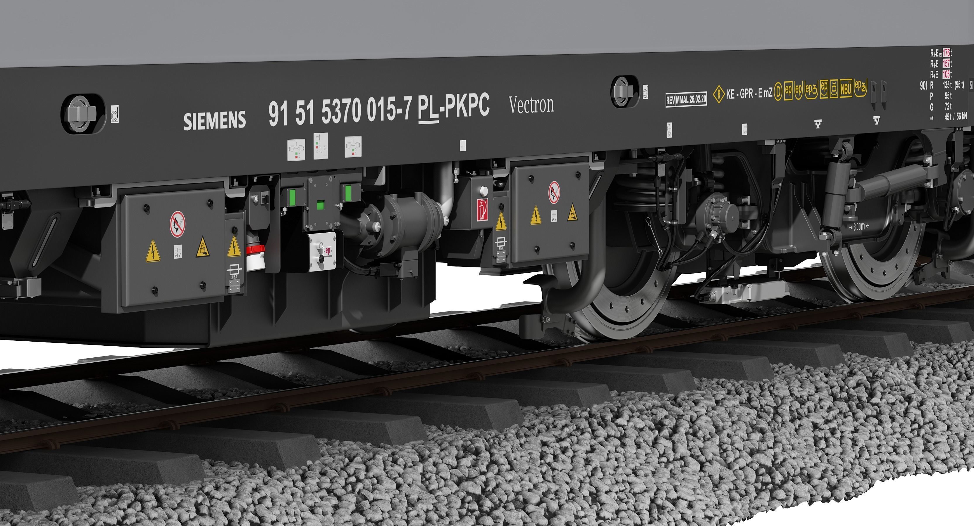 Siemens Vectron PKP Cargo 3D model_10