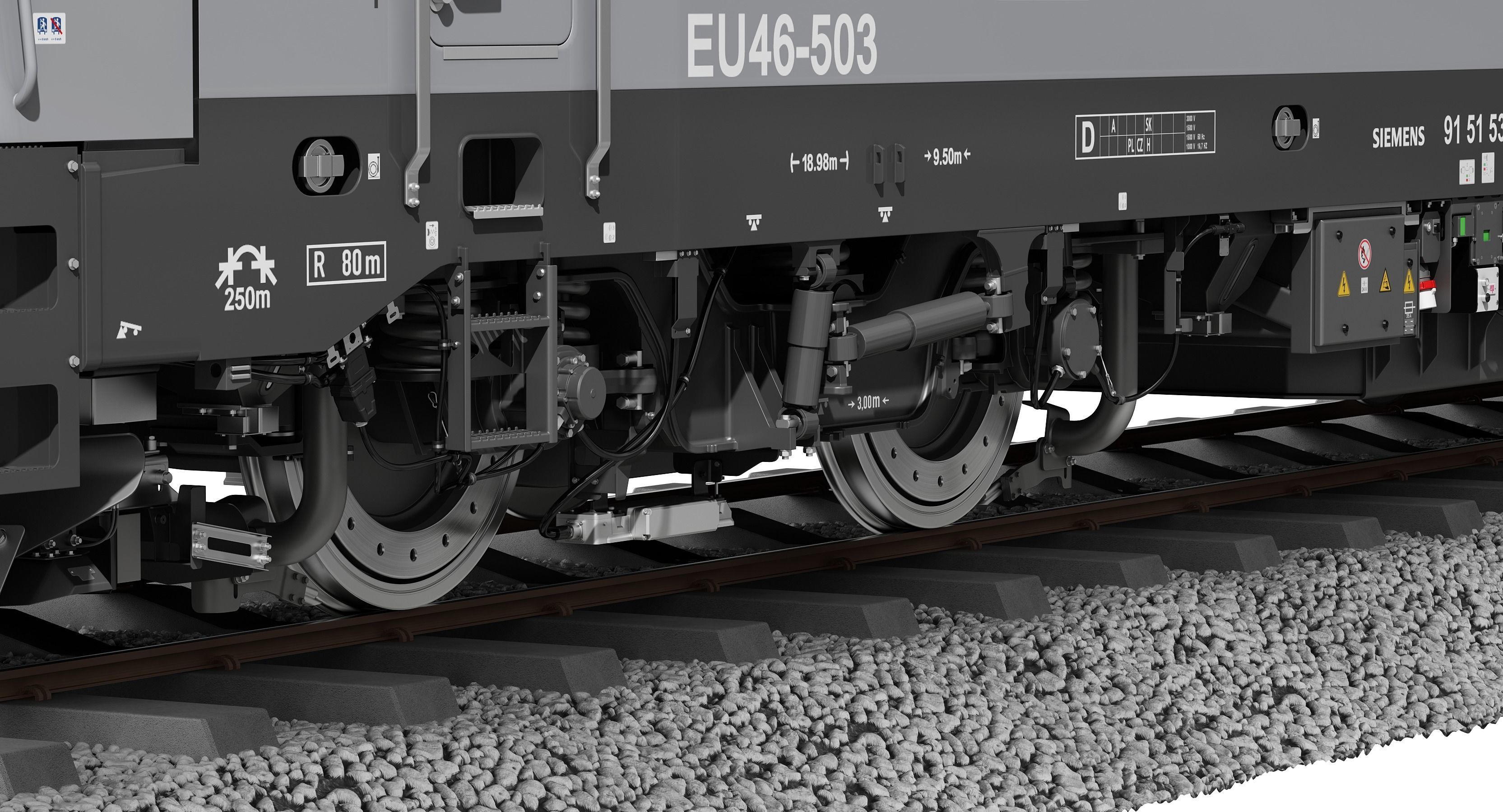 Siemens Vectron PKP Cargo 3D model_8
