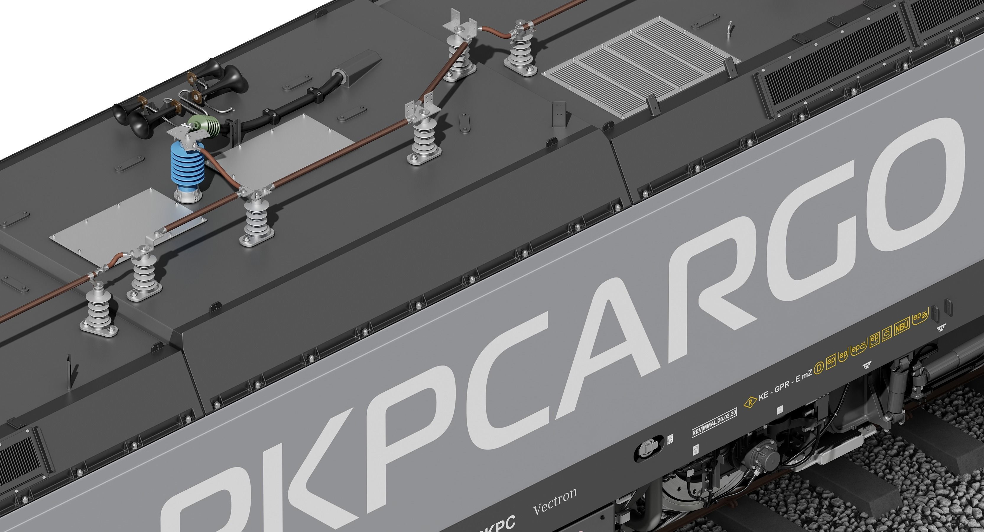 Siemens Vectron PKP Cargo 3D model_16