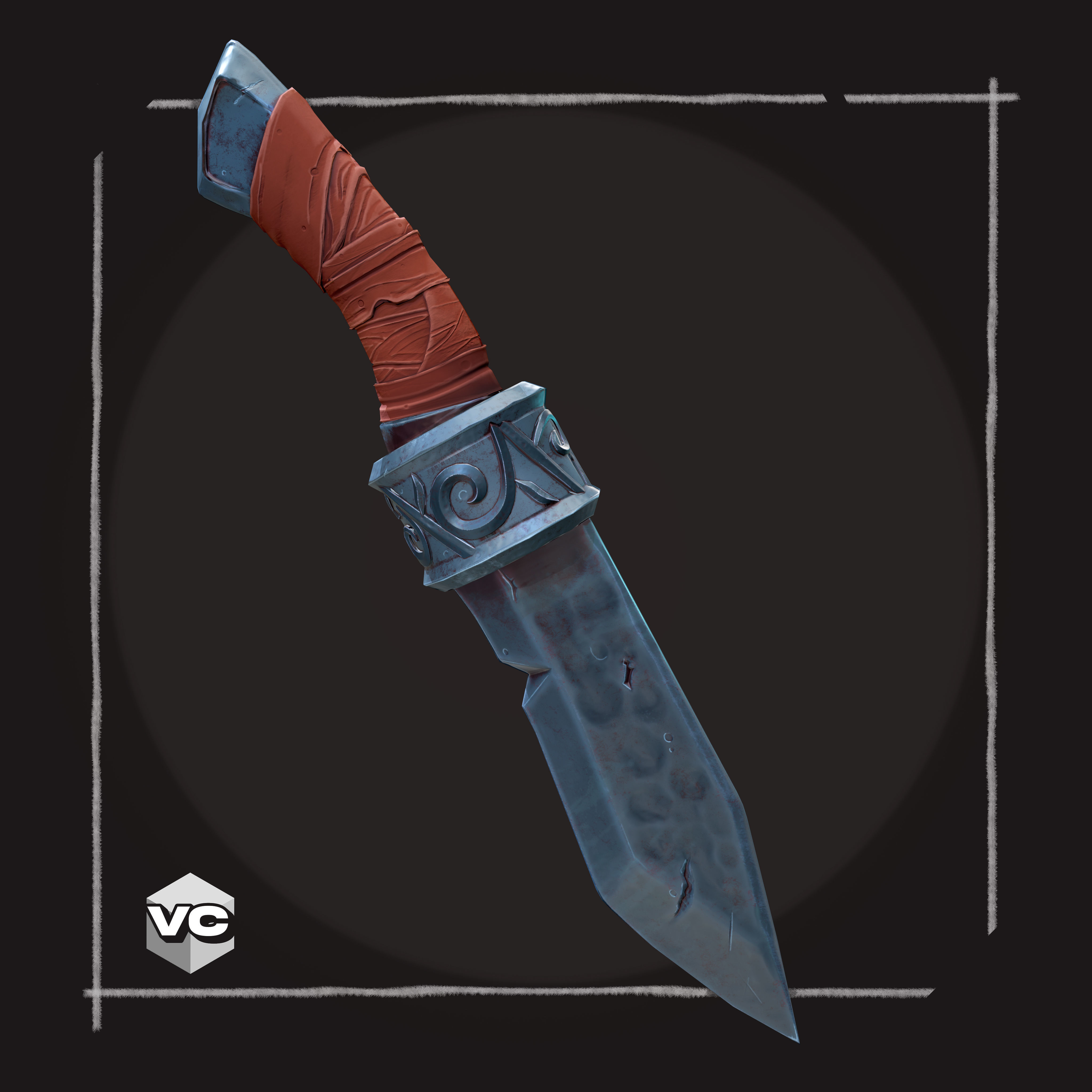 WEAPON BUNDLE - 5 Weapons Game Ready -  Low-poly 3D model_7