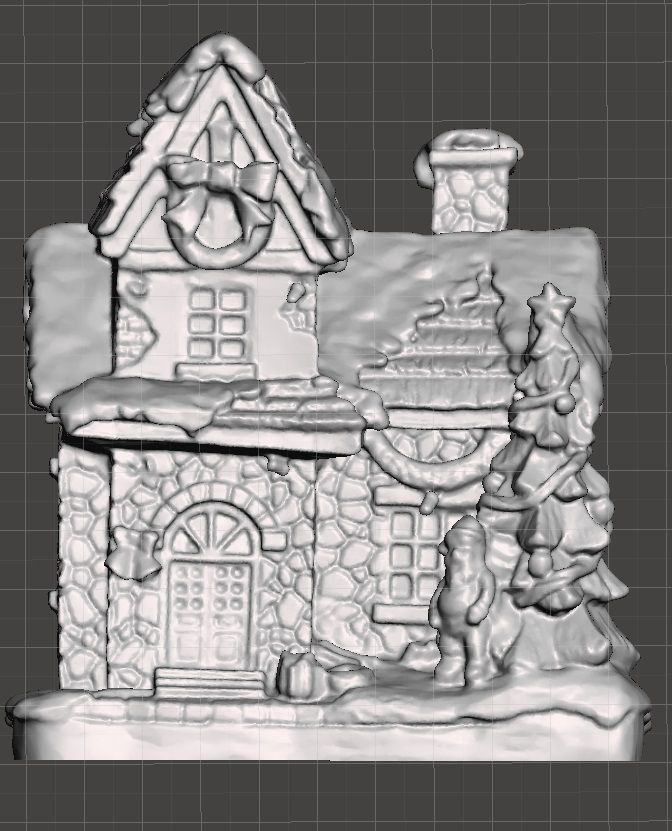 xmass-house-2 3D print model_1