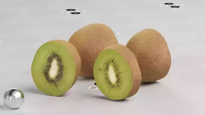 Kiwi Full Half1 Half2  Slice