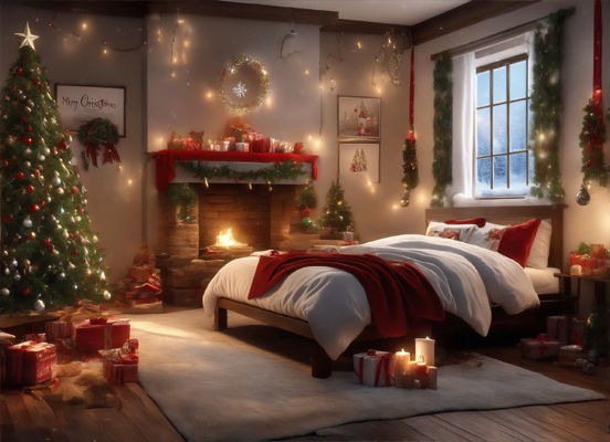 Christmas Interior Scenes Texture_24
