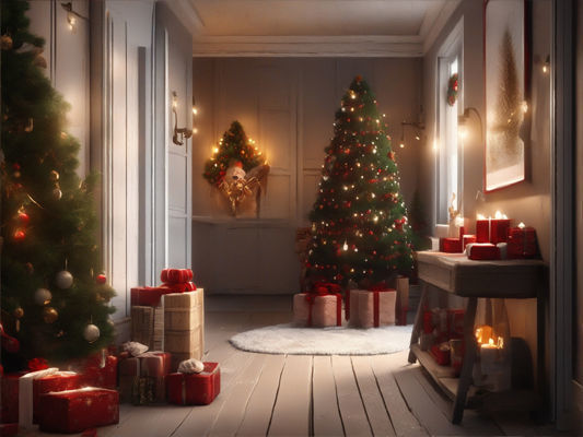 Christmas Interior Scenes Texture_11