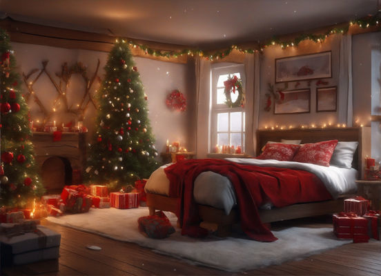 Christmas Interior Scenes Texture_9