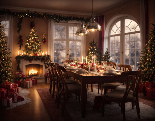 Christmas Interior Scenes Texture_2