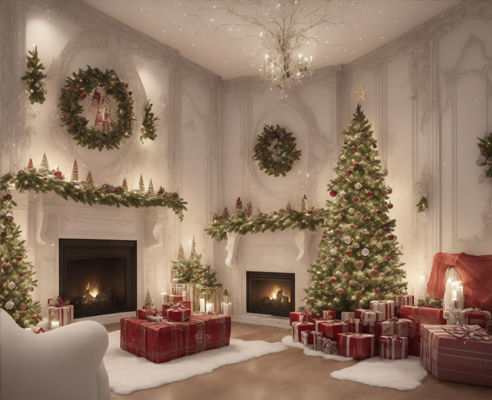 Christmas Interior Scenes Texture_10
