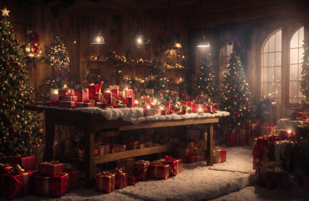 Christmas Interior Scenes Texture_6