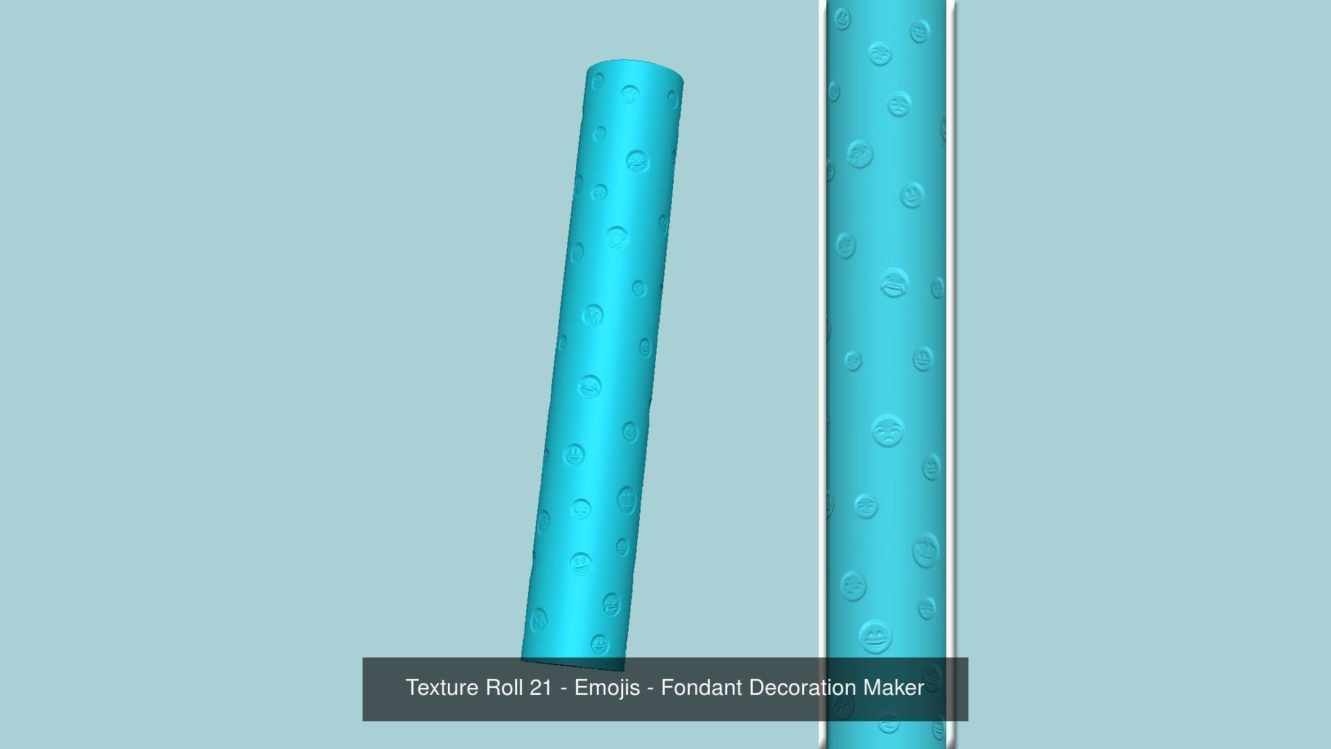 57 Texture Rolls Collection - Fondant Decoration Maker _25