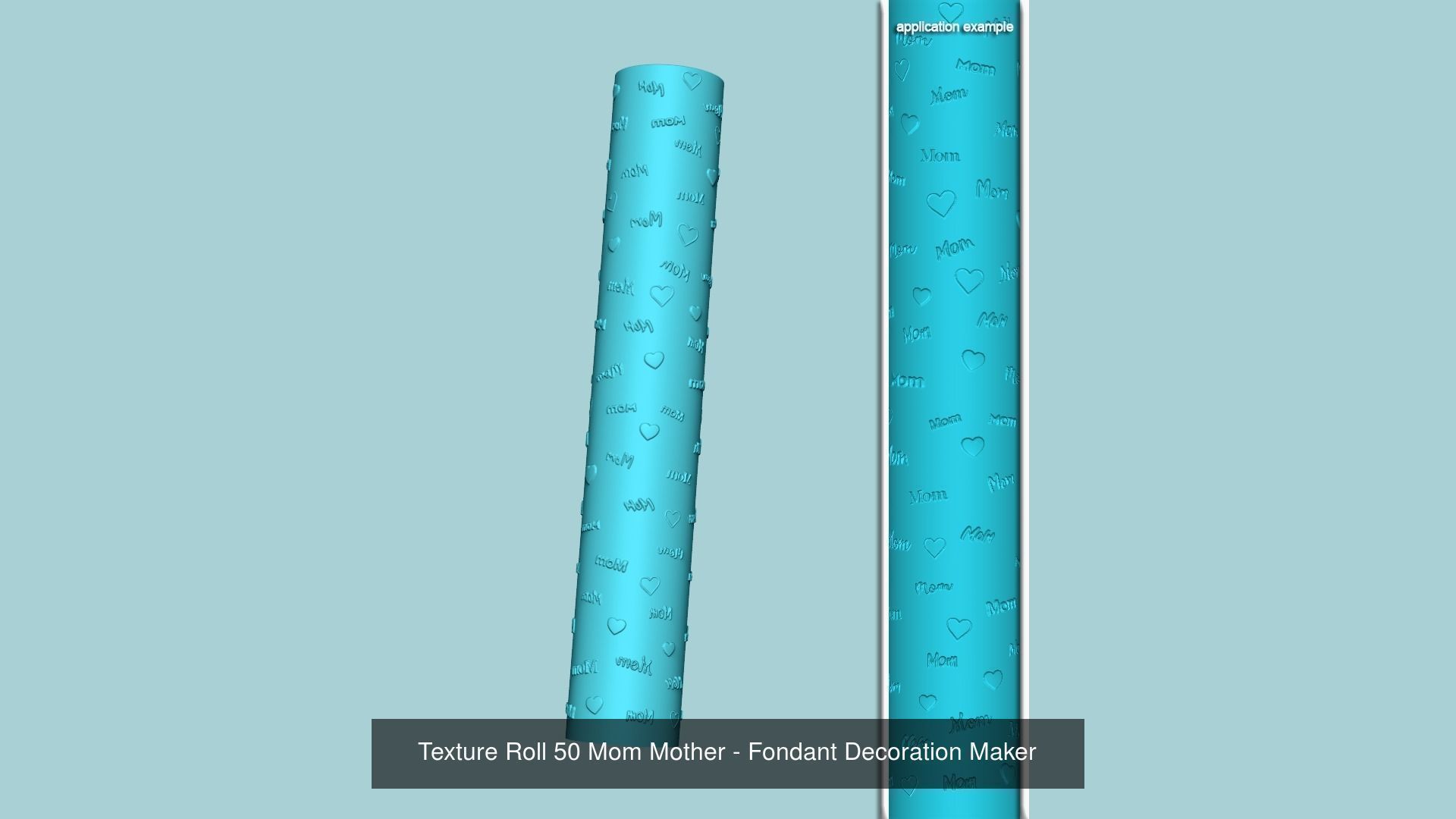 57 Texture Rolls Collection - Fondant Decoration Maker _54