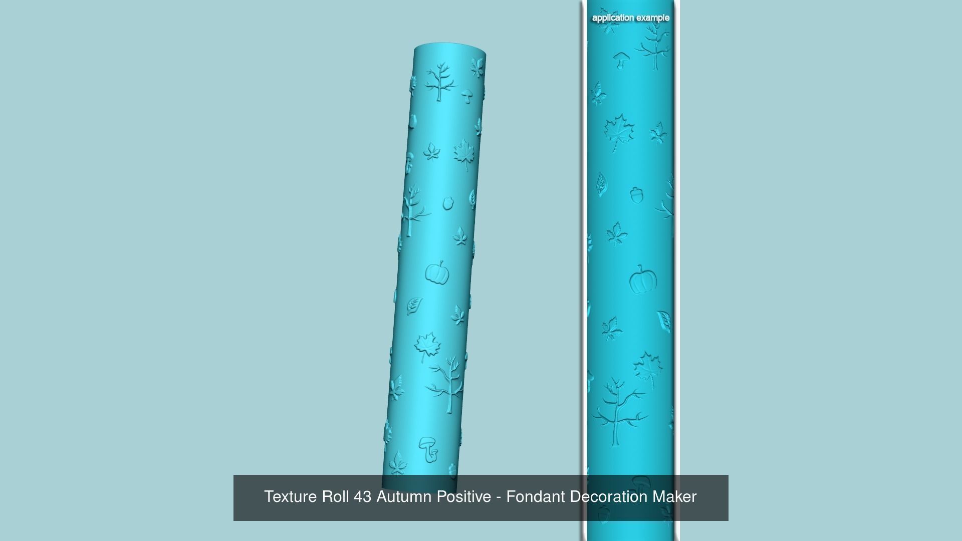 57 Texture Rolls Collection - Fondant Decoration Maker _47