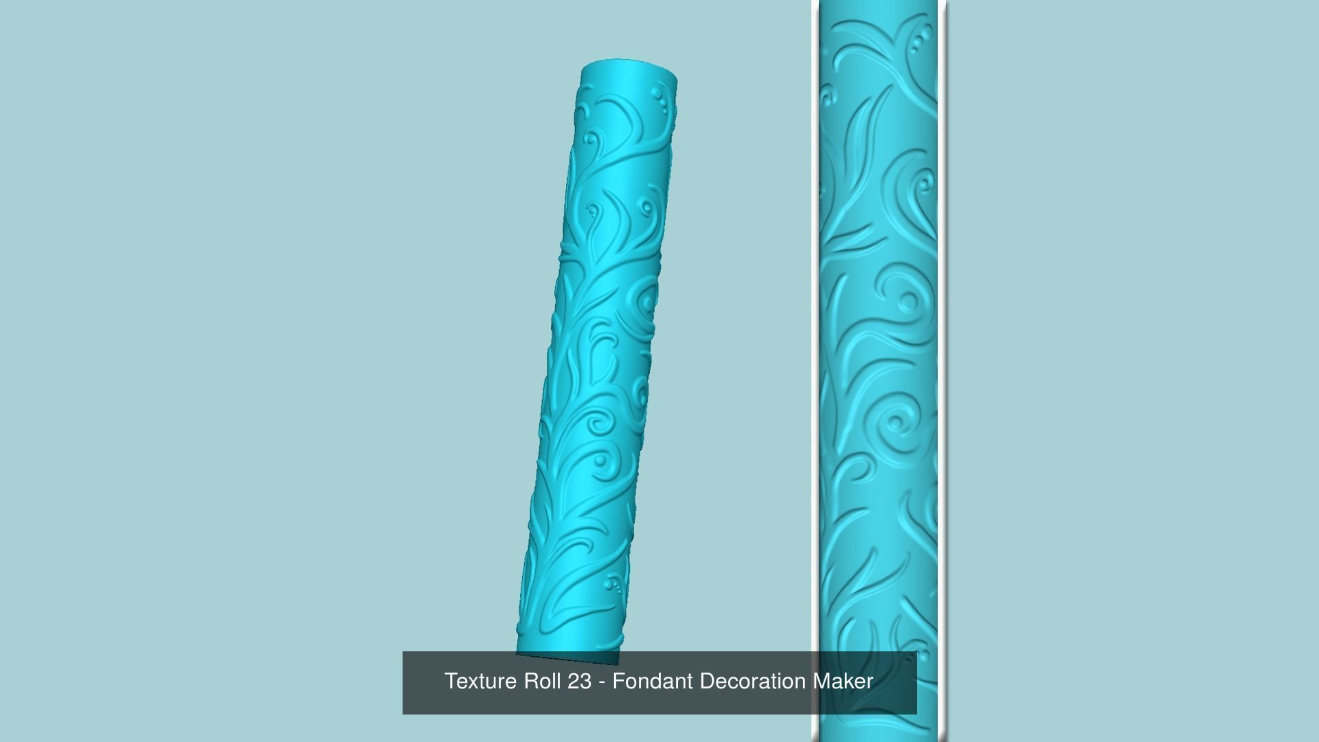 57 Texture Rolls Collection - Fondant Decoration Maker _27