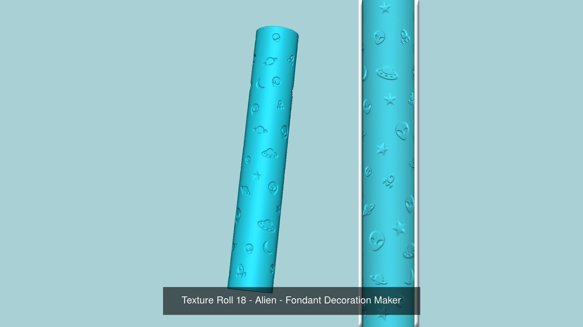 57 Texture Rolls Collection - Fondant Decoration Maker _22