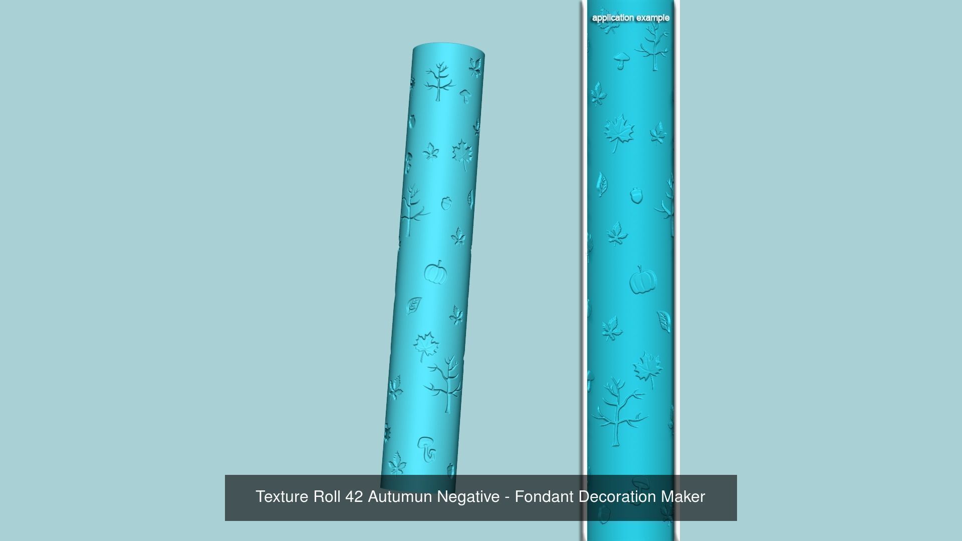 57 Texture Rolls Collection - Fondant Decoration Maker _46