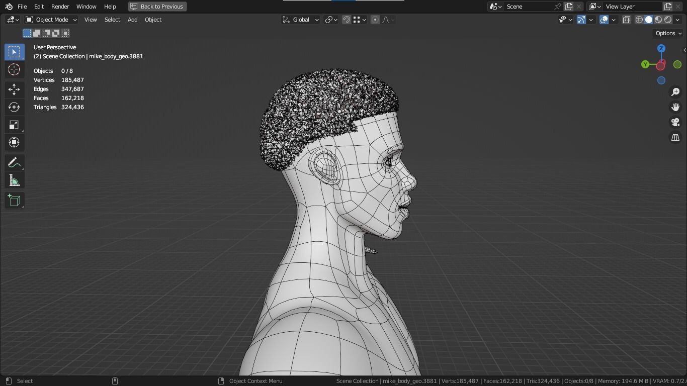 Jacob cartoon male character with muscular body 3D model_17