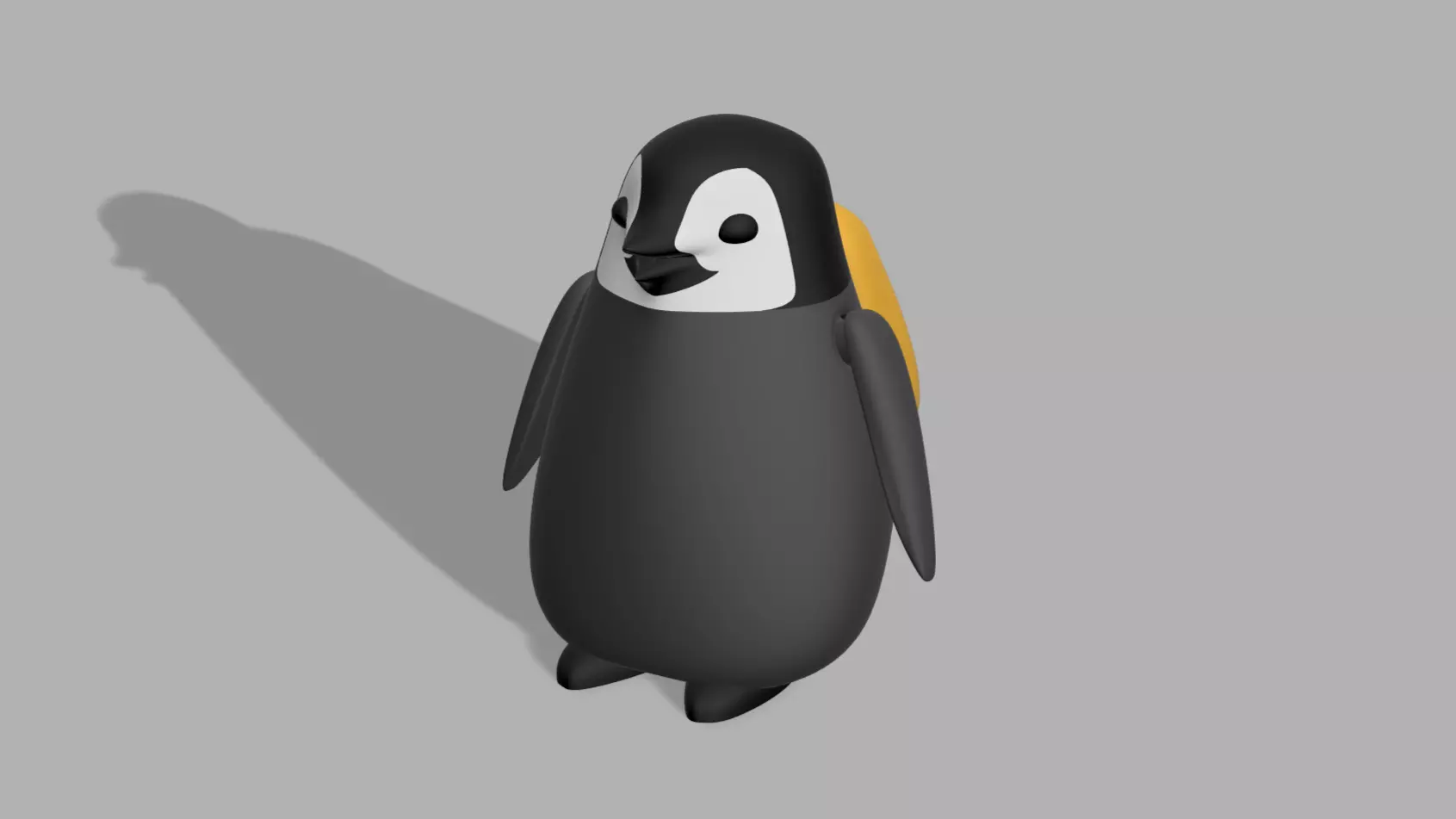 Adorable Baby Penguin Ready For School 3D print model_0