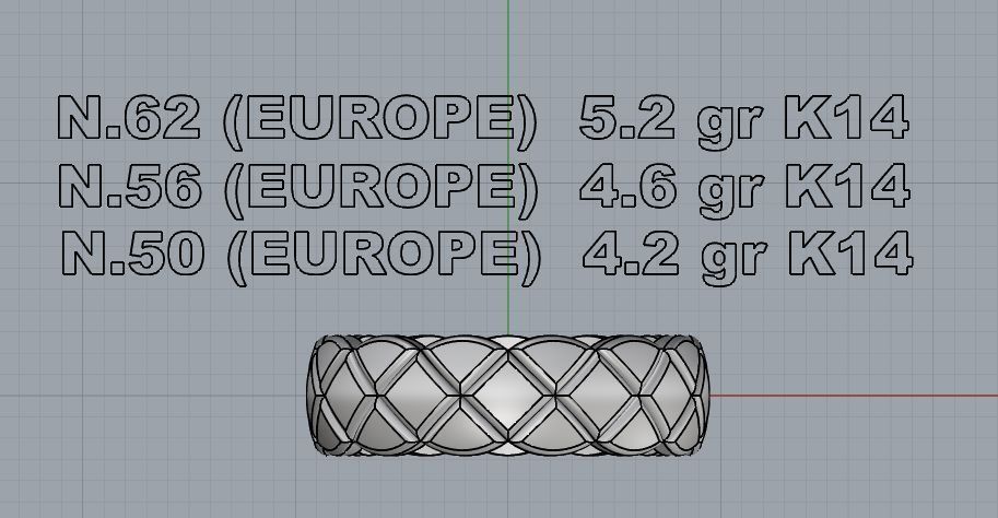 RINGS  3D print model_6