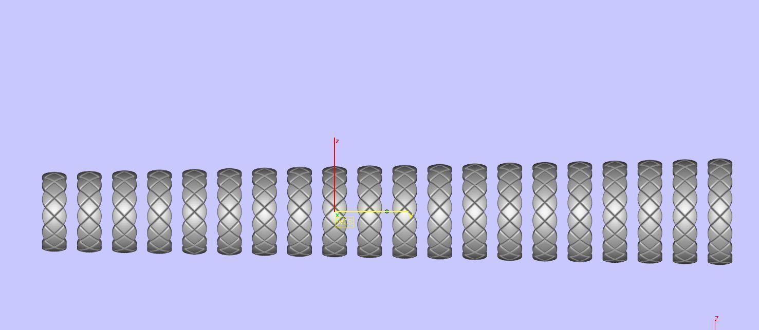 RINGS  3D print model_7