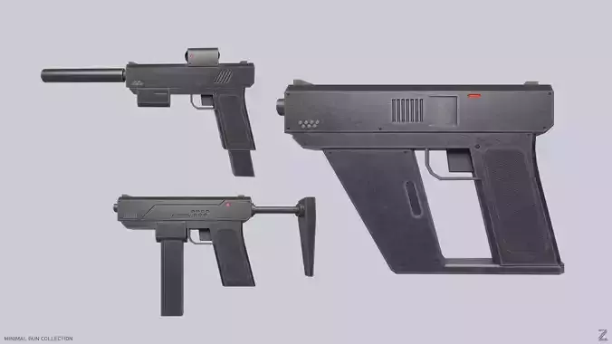 Minimal gun collection 