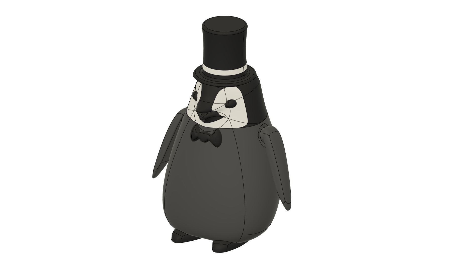 Penguin Family Bundle 3D print model_23
