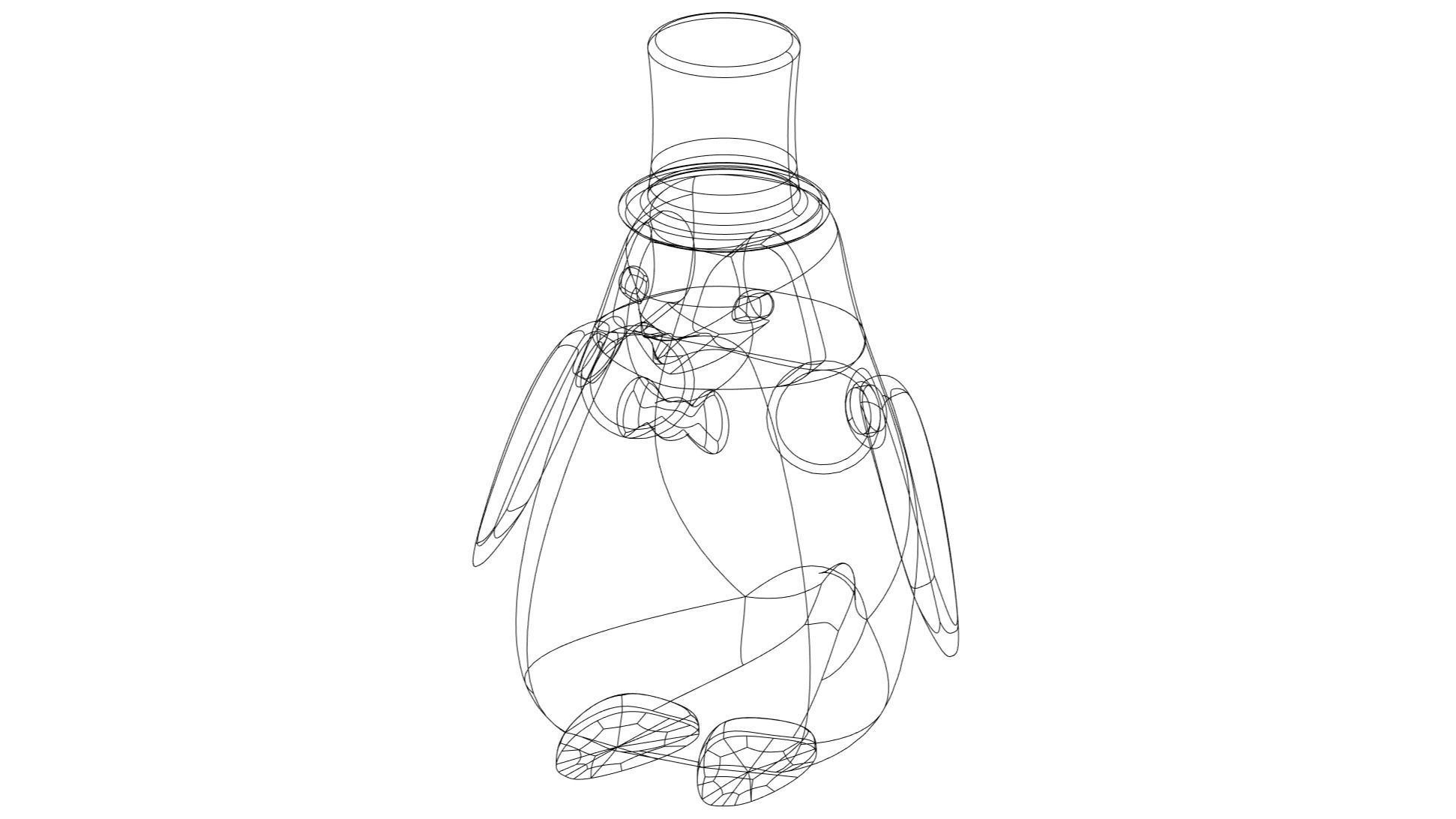 Penguin Family Bundle 3D print model_24