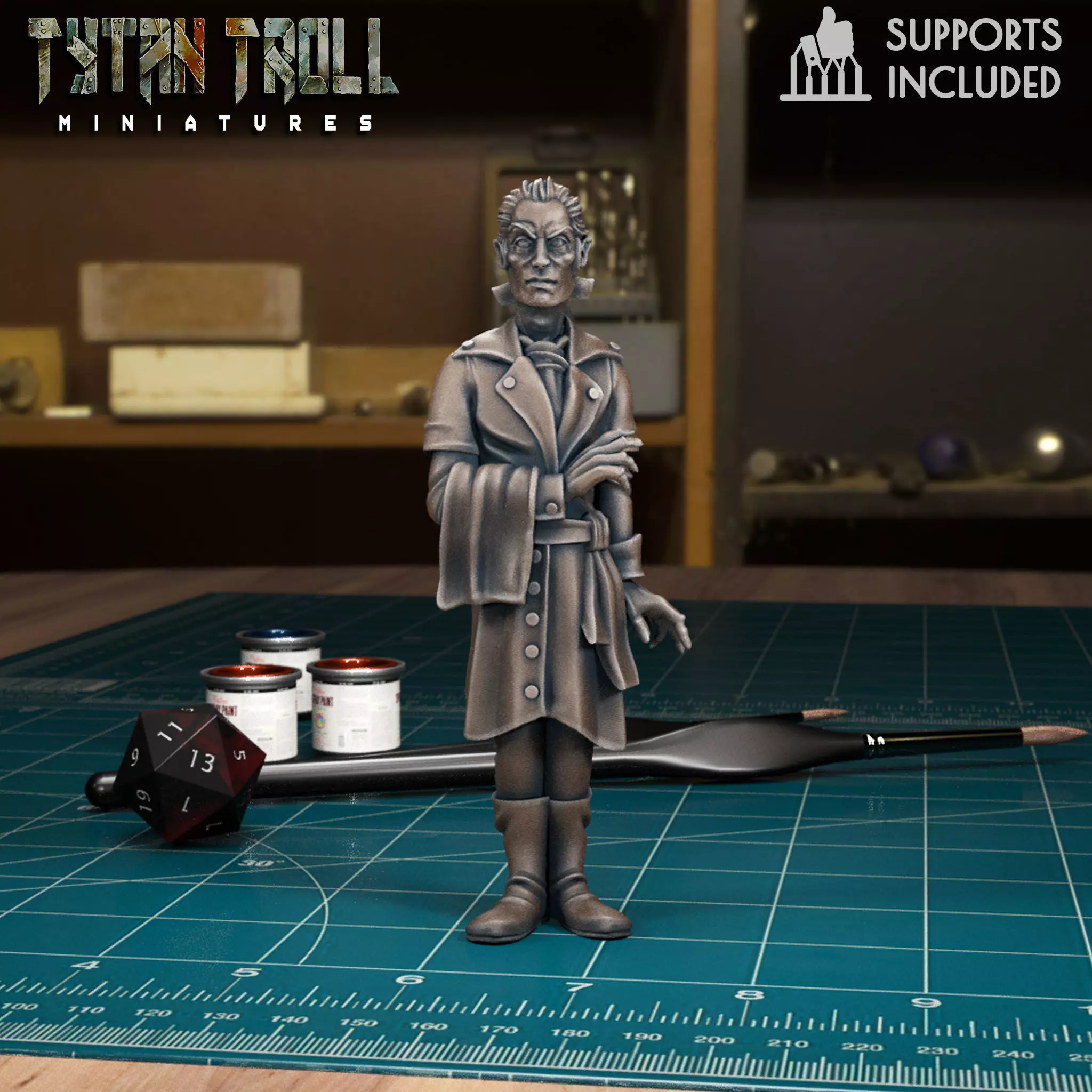 Curse of Strahd - Escher - Pre-Supported 3D print model_0