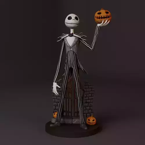 JACK SKELLINGTON 3D print model