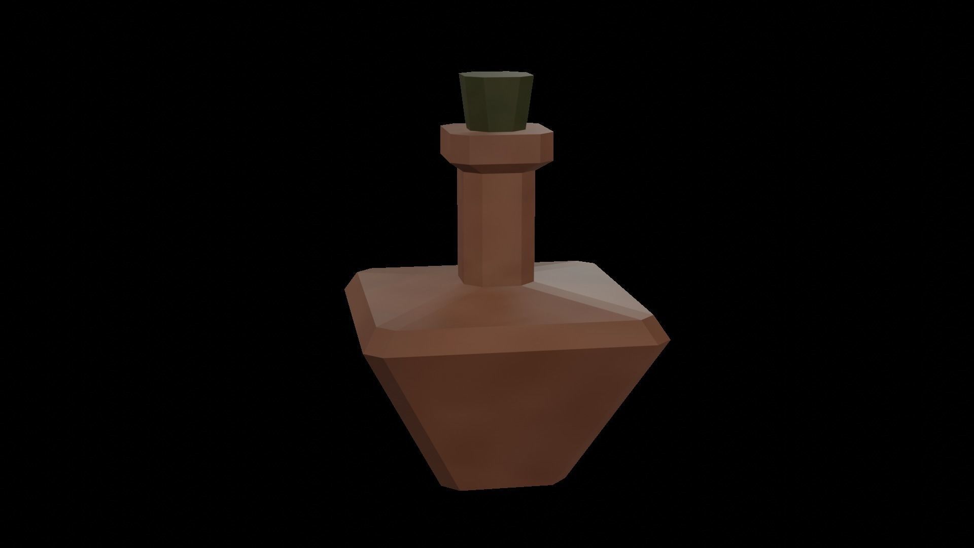 Lowpoly Stylized Witch Asset 3D model_54