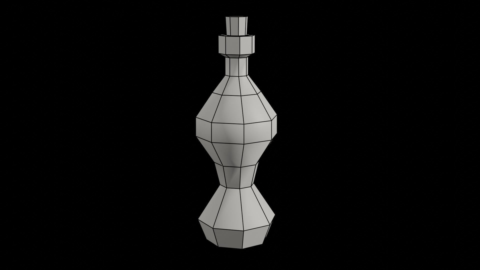 Lowpoly Stylized Witch Asset 3D model_31