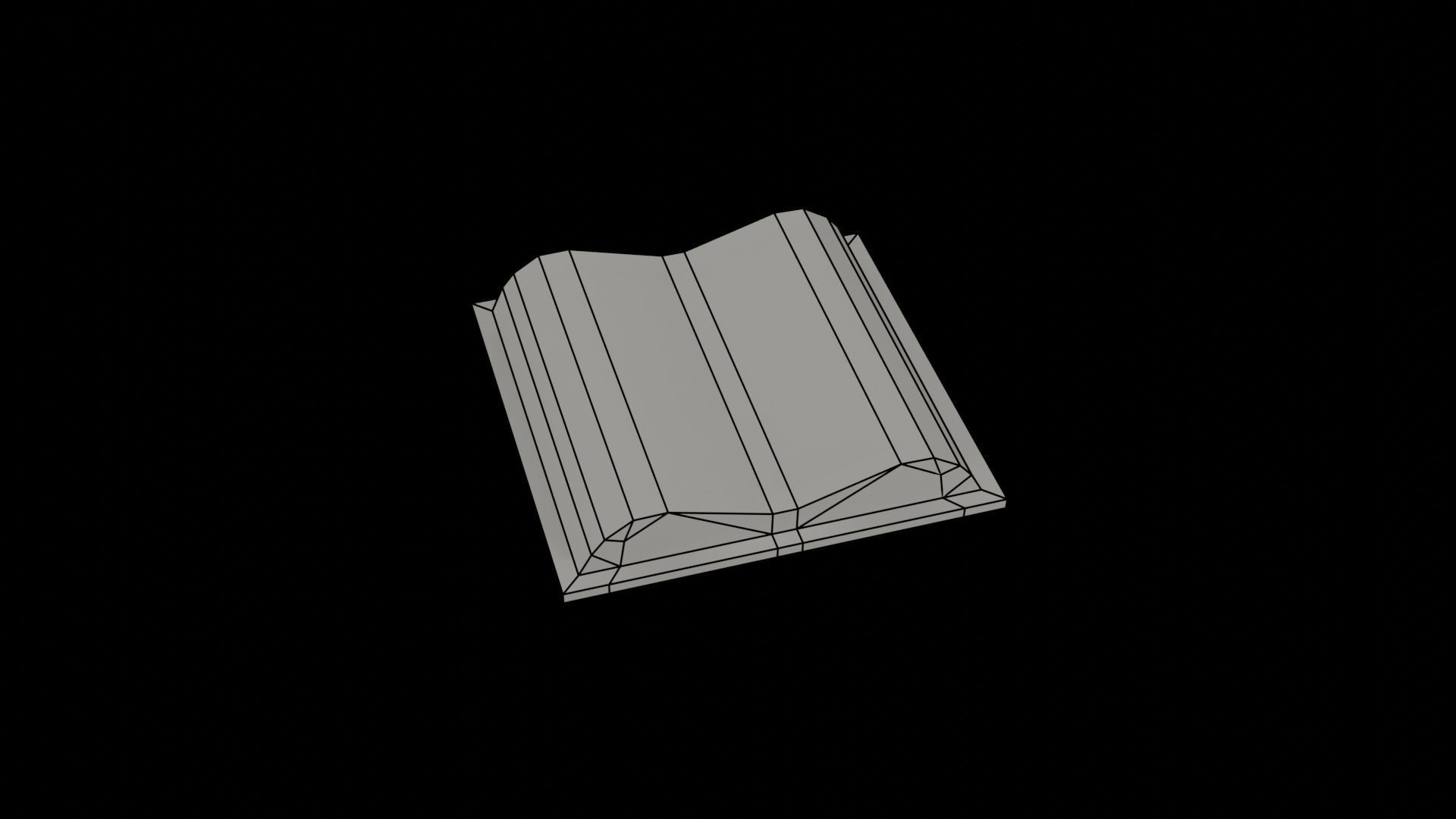 Lowpoly Stylized Witch Asset 3D model_39