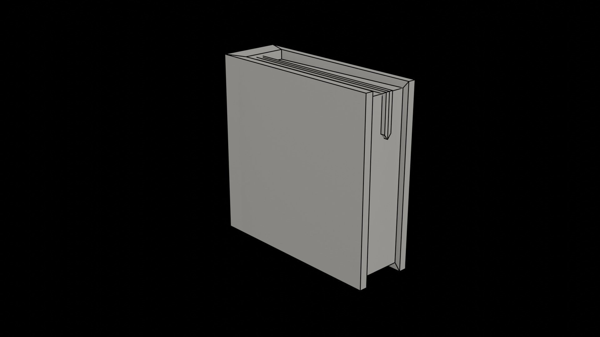 Lowpoly Stylized Witch Asset 3D model_23