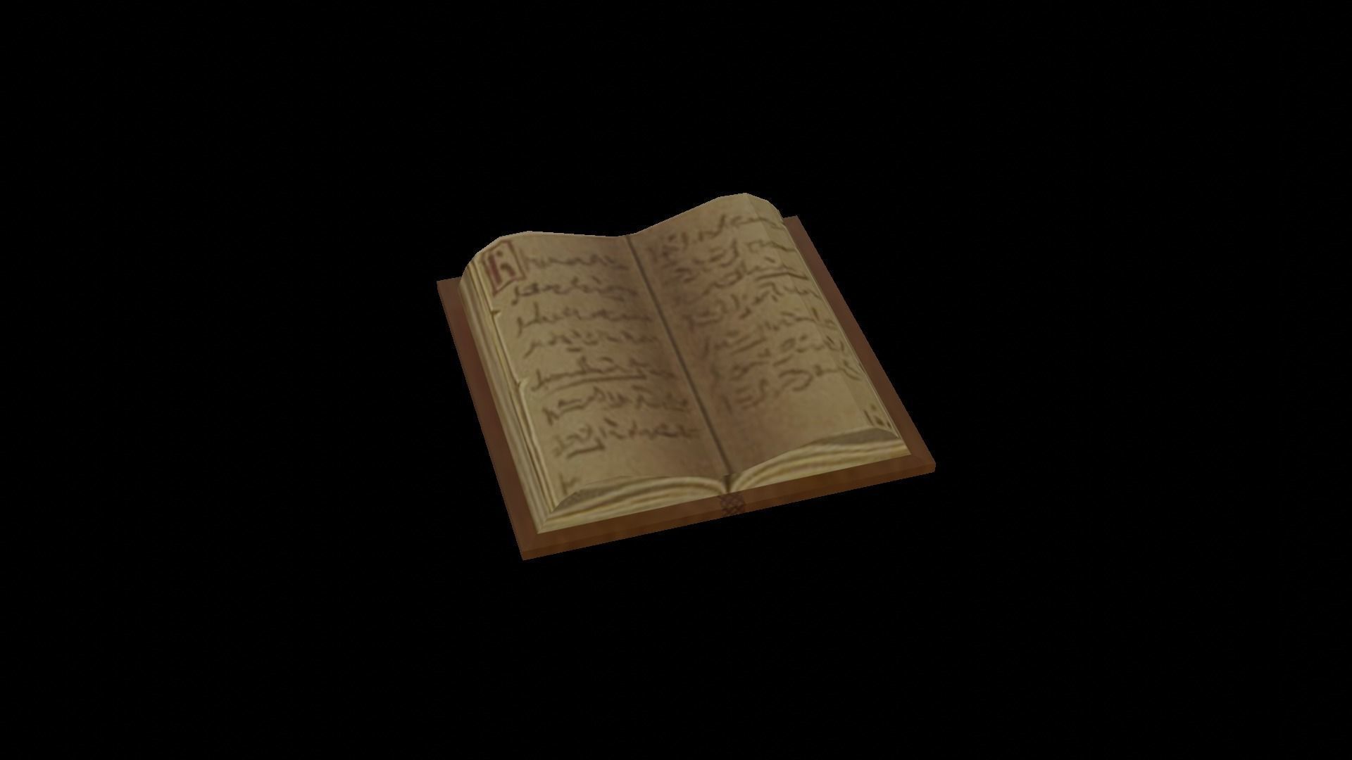 Lowpoly Stylized Witch Asset 3D model_38