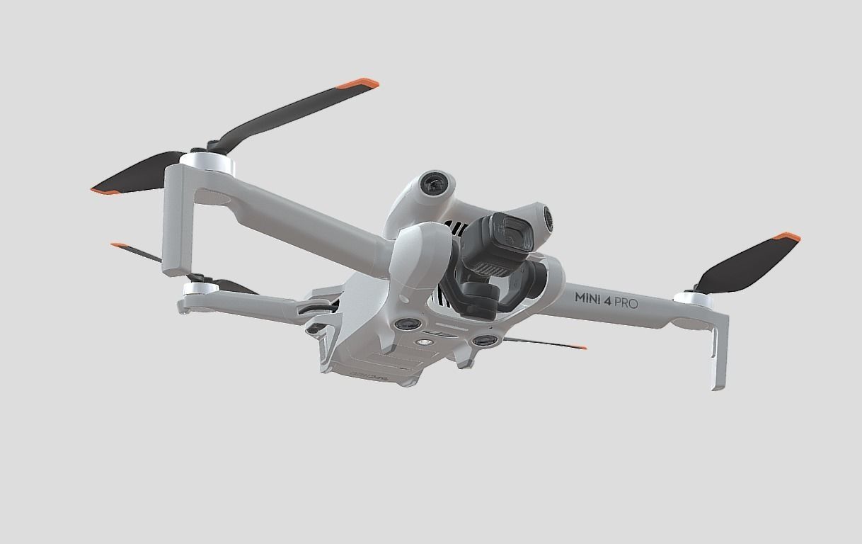 DJI Mini 4 Pro Drone 3D model_12