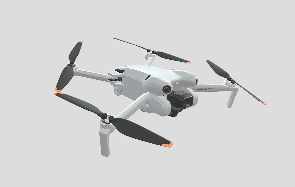 DJI Mini 4 Pro Drone 3D model_1