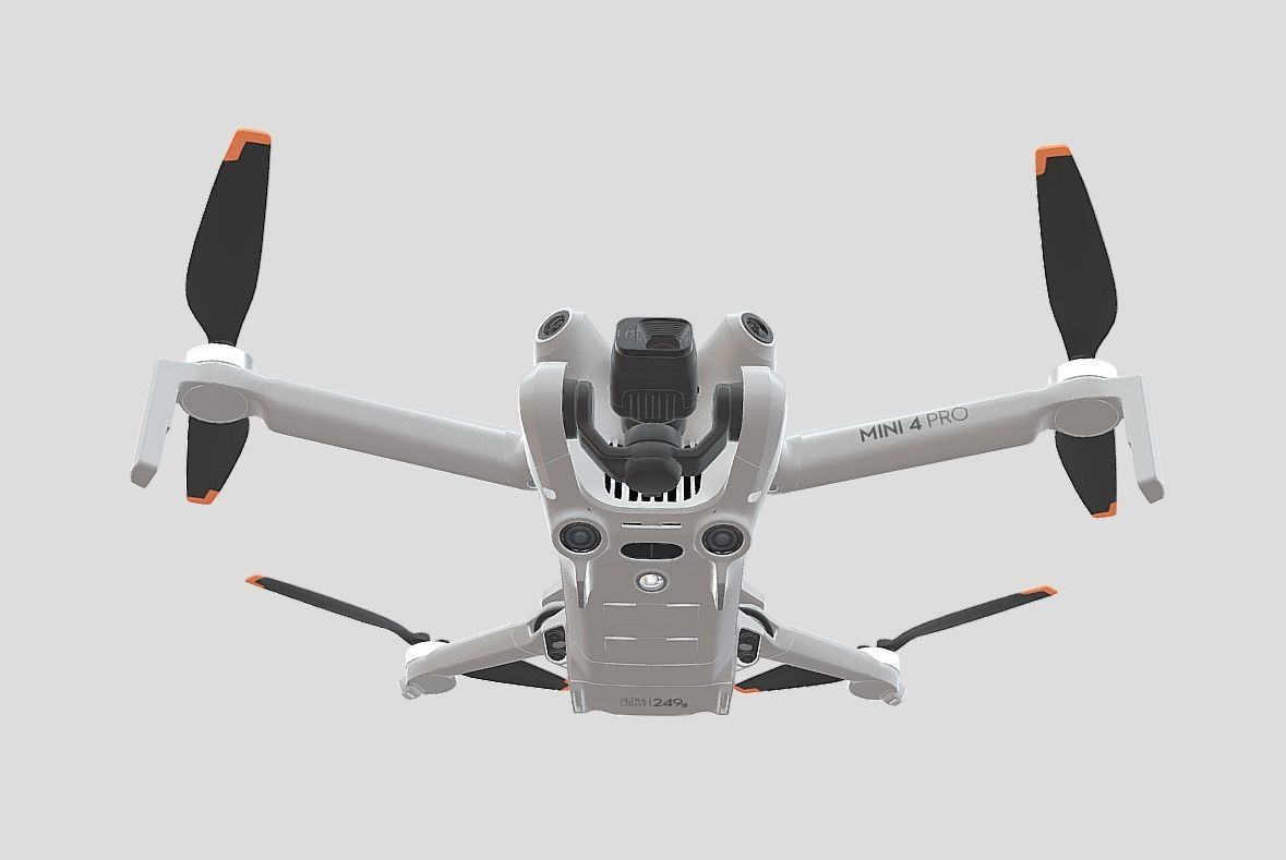 DJI Mini 4 Pro Drone 3D model_2