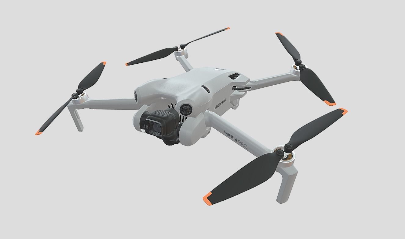DJI Mini 4 Pro Drone 3D model_3