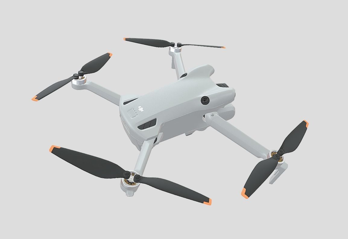 DJI Mini 4 Pro Drone 3D model_4
