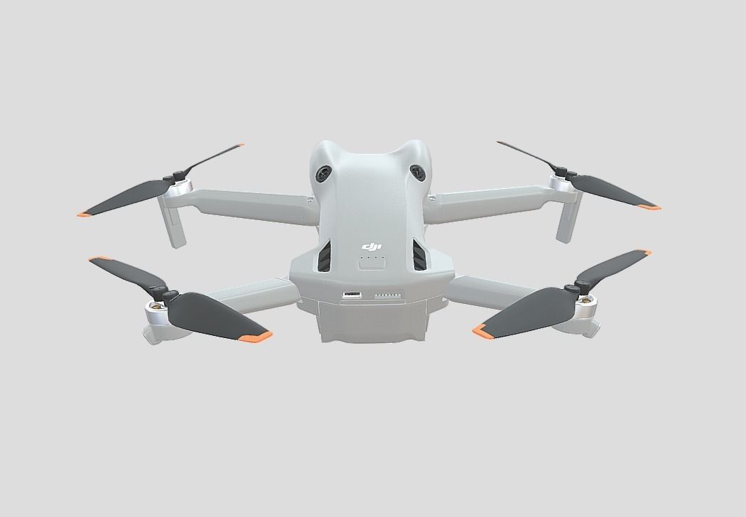DJI Mini 4 Pro Drone 3D model_9