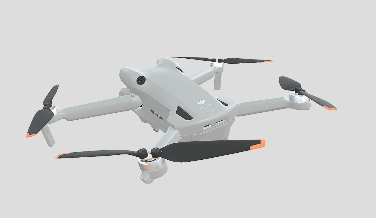 DJI Mini 4 Pro Drone 3D model_13
