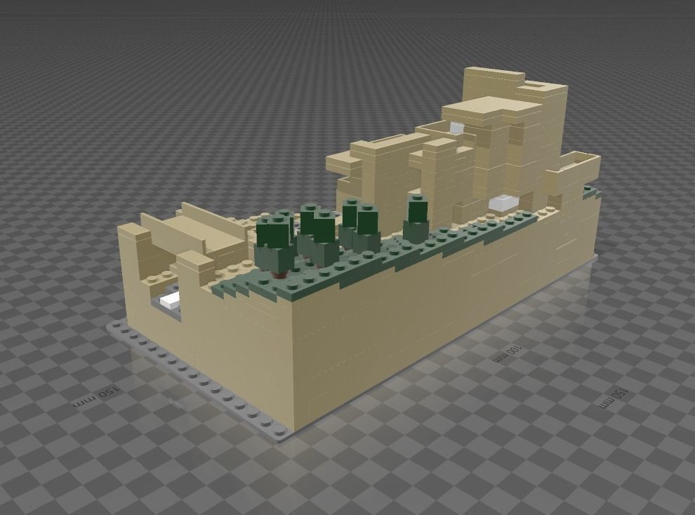 LEGO FALLINGWATER 21005 3D print model_7