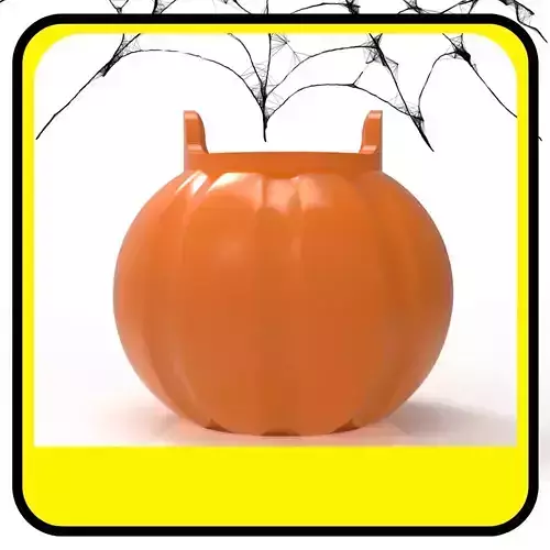 Caja de dulces para Halloween - calabaza