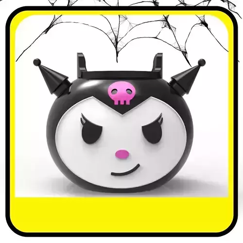 Caja de dulces para Halloween - kuromi 3D print model