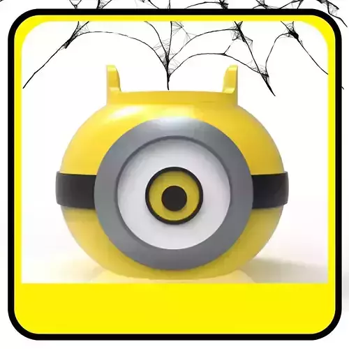Caja de dulces para Halloween - minions 3D print model