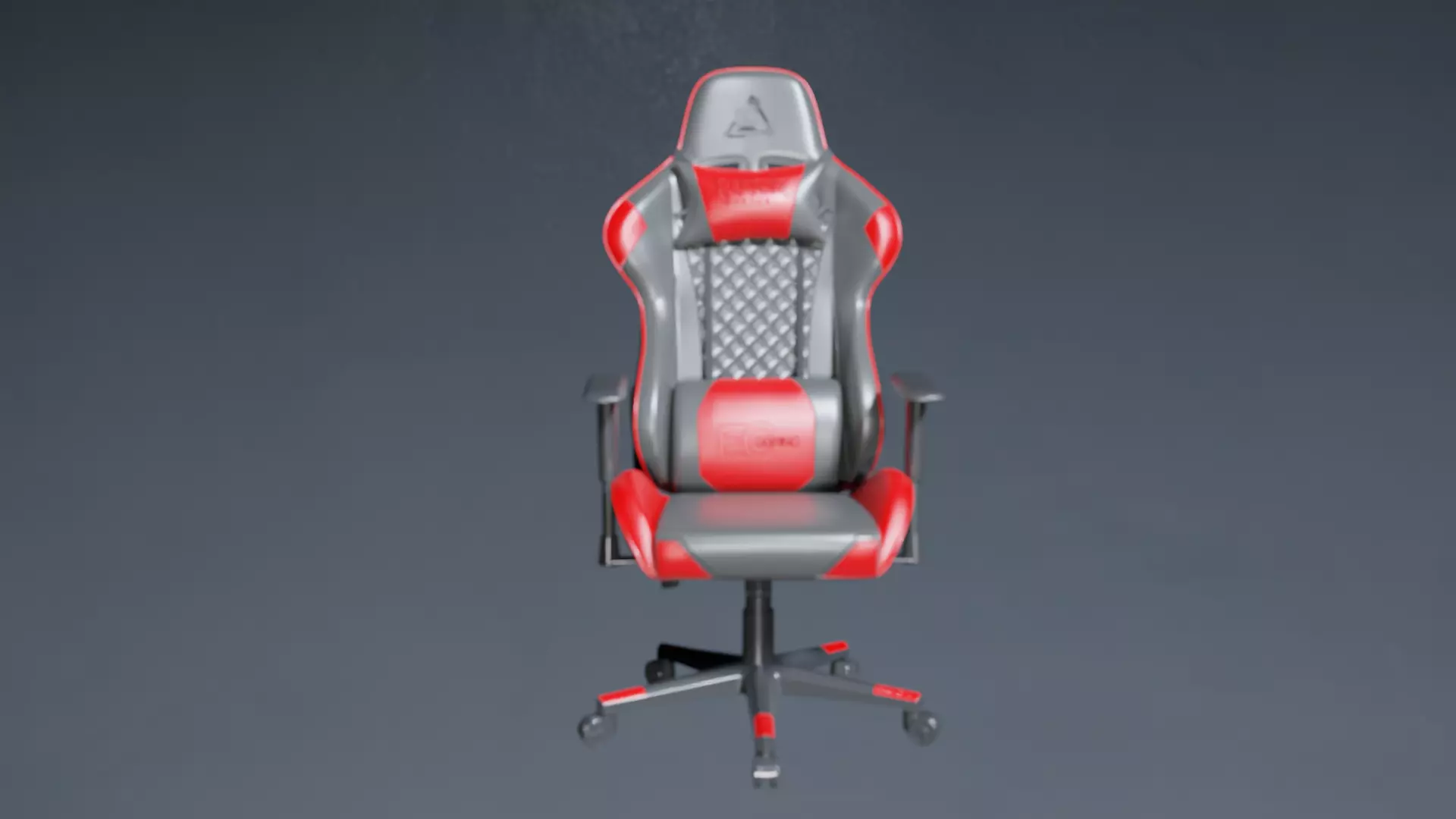 Gaming Chair for Computer Table 3D Model Low-poly 3D model