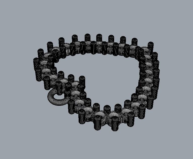 Heart Diamond Pendant 3D print model_12