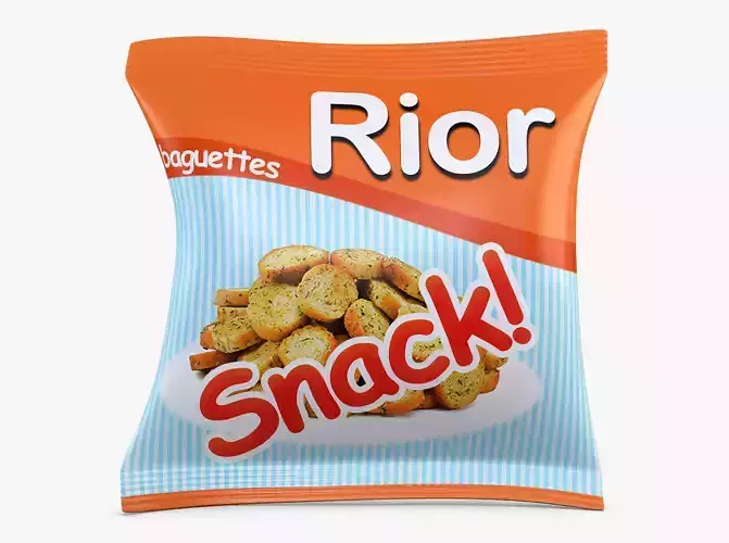 Snack Packaging Rior Simple M 1 3D model